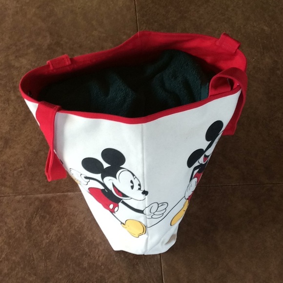 NWOT Disney World Mickey Mouse Canvas Tote Bag - Picture 6 of 8